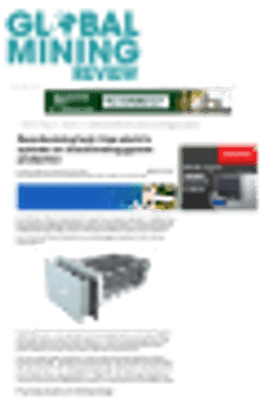 Global Mining Review clipping: Revolutionising Heat: How Electric Systems are Decarbonising Process Operations