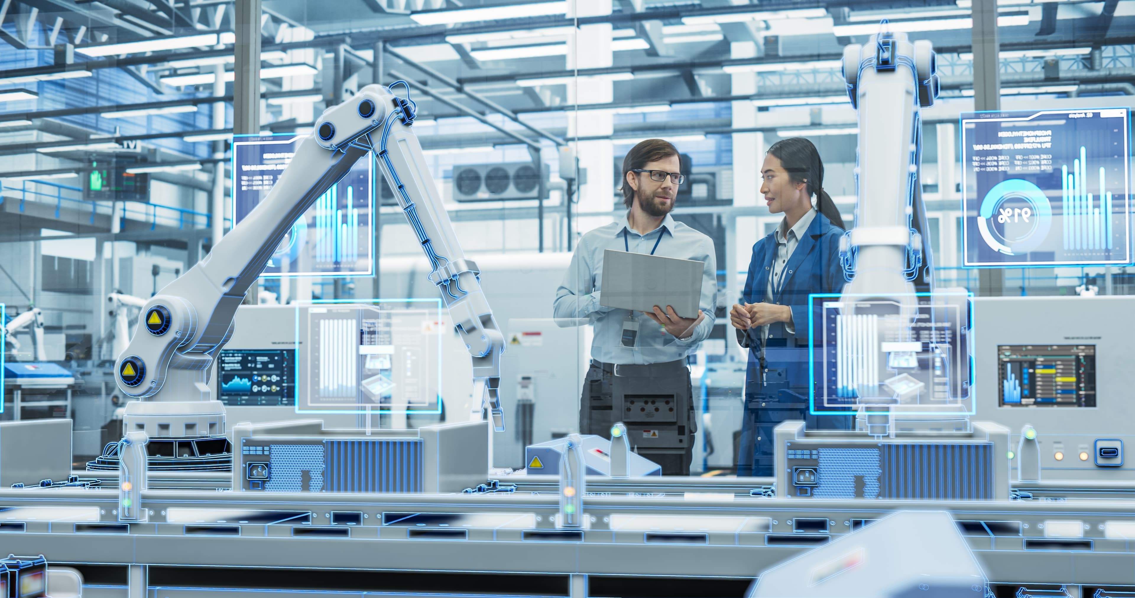 Advanced materials and steel manufacturing plant highlighting Sheffield PR agency work