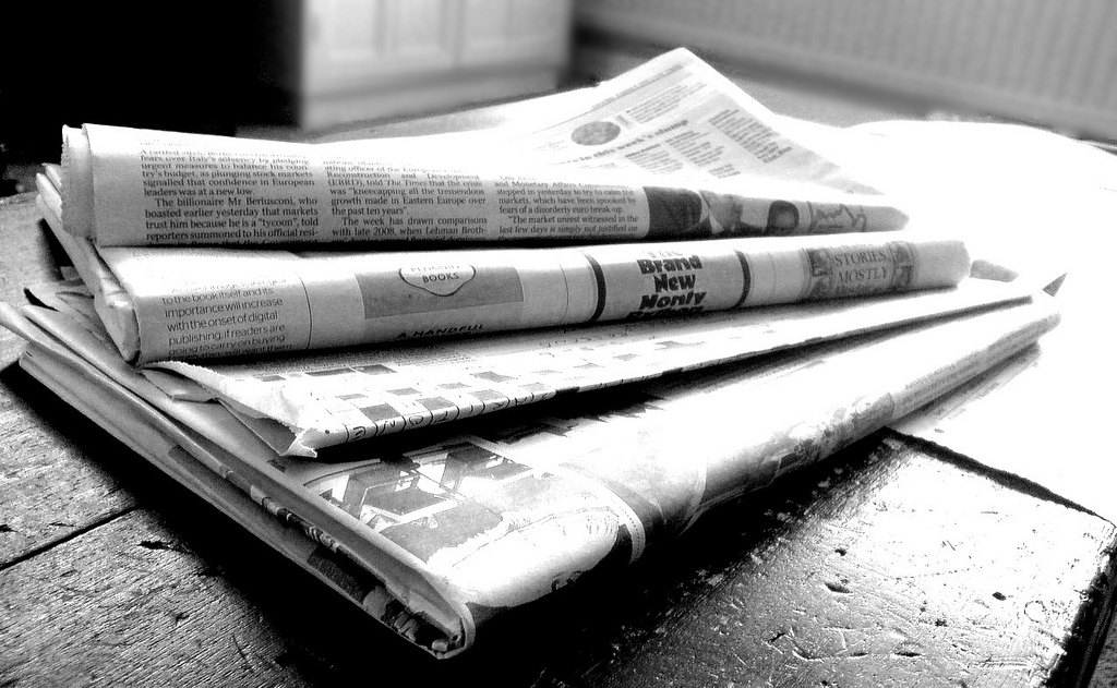 Optimise Media Coverage blog newspaper image
