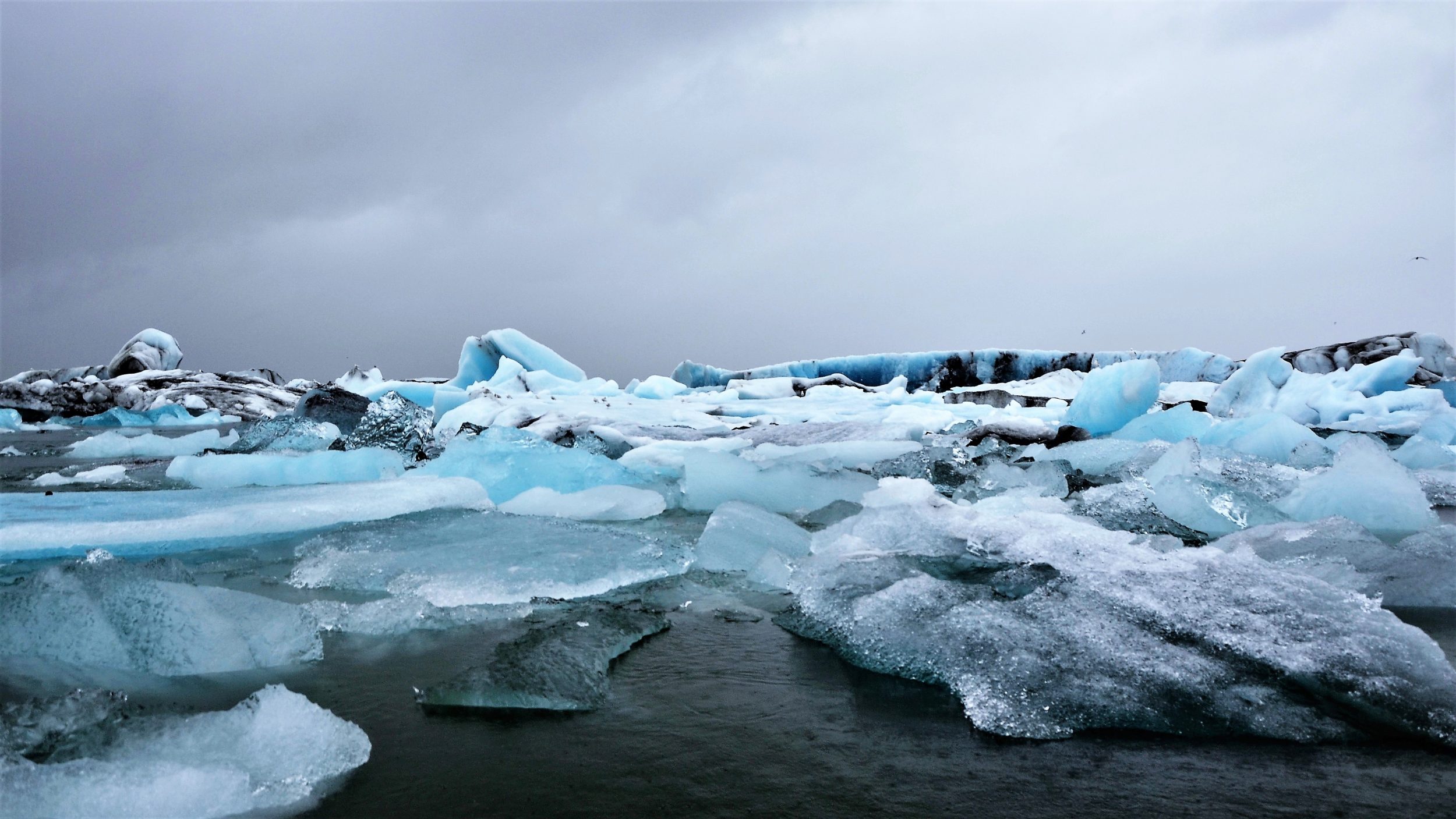 Melting Glacier Ice